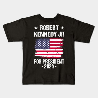 Robert Kennedy For President 2024 Kids T-Shirt